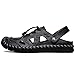 Produktbild DIKHBJWQ Schuhe Damen Sommer Plateau Sandalen Flip Flops Sneaker Damen Schwarz Sommer Stiefeletten Damen Handballschuhe Mokassins Damen 38