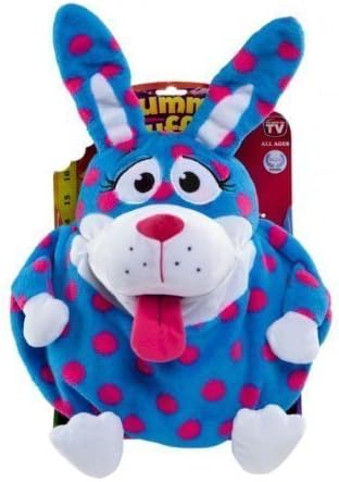 8 inch - Tummy Stuffers Wild Ones! Polka Dot Bunny by Jay At Play (mini) Ideal PREMIUM party bag filler. childrens birthday gift or suprise.