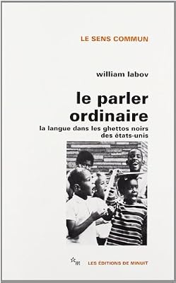 Le parler ordinaire : La langue dans les ghettos noirs des Etats-Unis