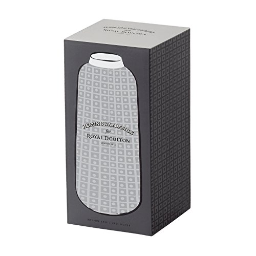 hemingwaydesign von Royal Doulton Vase, Porzellan, Grau, 13,5 cm/13,5 cm, mittel - 2