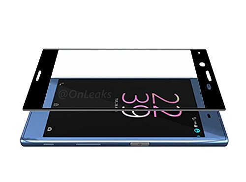Sony Xperia XZ Displayschutzfolie, AVIDET Hohe Qualität 3D vorgerundet PET HD Ultra-klar glasfolie Display Schutz Folie Vollschutz-mit ultra-Stärke, ultra-klare Transparenz für Sony Xperia XZ, ( Schwarz) - 2