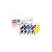 Produktbild Peach Spar Pack Plus Tintenpatronen kompatibel zu Epson 2xT0611,T0612,T0613,T0614