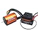 Price comparison product image Waterproof 3650 4300KV Brushless Motor w/ 60A ESC Combo Set for 1/10 RC Car W9M5 (As, A)