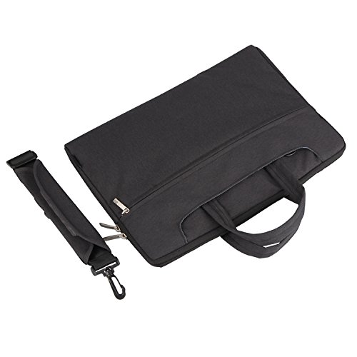 Vanwalk 15,4-Zoll-Laptop Staubdicht Waterproof Oxford Aktentasche Schultertasche Tasche Hülle Laptop / Tablet / Notebook / Macbook Pro / Air (15.4Zoll, Schwarz) - 2
