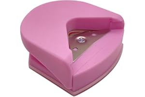 VRANDU Corner Rounder Punch R4 Mini Edge Paper Trimmer Cutter 4mm Corner Cutter Art Crafts Card Making Scrapbook (Pink)