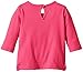 United Colors of Benetton Baby-Girls Animal Face Long Sleeve T-Shirt, Orange (Coral), 6 to 9 months (Manufacturer Size: 68 cms)