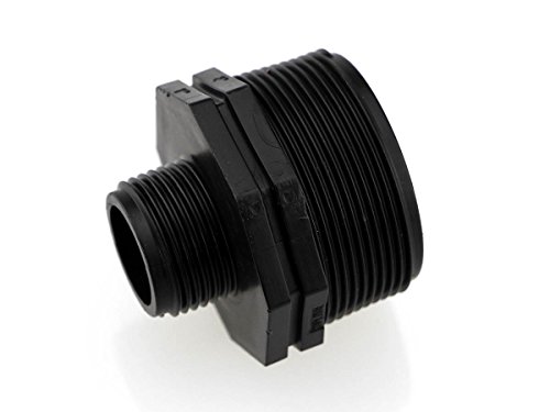 PP Doppelnippel reduziert AG-AG 1"x3/4" Nippel PN 16 DVGW