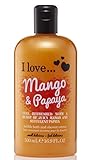 I Love... Mango & Papaya Bubble Bath And Shower Creme 500ml