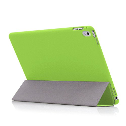 KHOMO iPad Pro 9.7 Zoll Hülle Case Grün Grünes Gehäuse mit Doppelten Schutz Ultra Dünn und Leicht, Smart Cover Schutzhülle fur das Neue Apple iPad Pro 9.7- Dual Green - 6