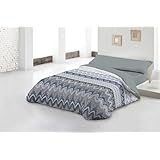 Juego de funda nórdica CARRARA Javier Larrainzar. Cama 180 cm Gris - Sedalinne