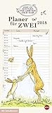 Weißt du eigentlich wie lieb ich dich hab? Planer für zwei - Kalender 2018 by