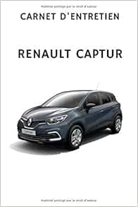 Amazon Fr Carnet D Entretien Renault Captur Gabriel Edition Livres
