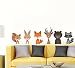 Luke and Lilly Animated cartoon Animal Wall sticker( PVC Vinyl,150 cm x 40 cm) RS.299.00