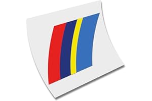 CUAC REVOLUTION Adesivo in vinile adesivo adesivo adesivo bandiera Peugeot RACING TALBOT PTS RALLY DECAL