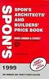 Image de Spon's Architects' and Builders' Price Book 1999
