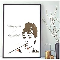 Poster Gold, Silber oder Kupfer Audrey Hepburn 