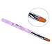 Elite99 7pcs Assorted Brush Pen Set Acrylic UV Gel Painting Draw Builder Nail Art False Tips Portable DIY Handle Manicure Tool Salon Design