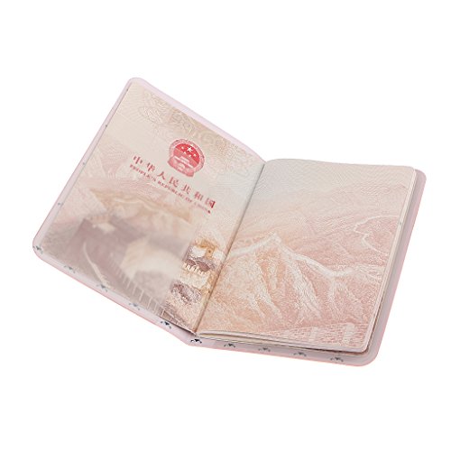 Protge-Passeport-Porte-organisateur-de-Cartes-en-PU-Cuir-Accessoires-de-Voyage-Orange