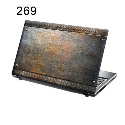 TaylorHe Folie Sticker Skin Vinyl Aufkleber mit bunten Mustern für 15 Zoll 15,6 Zoll (38cm x 25,5cm) Laptop Skin Metallplatte
