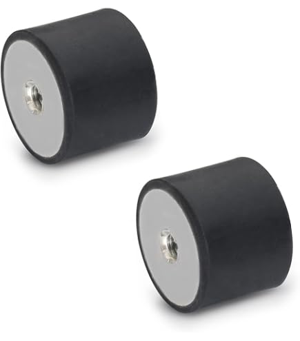 Gummipuffer Typ D 8-150 mm M3-M20 in Hart oder Mittel Silentblock 50°-55 Gummipuffer Typ D 8-150 mm M3-M20 in Hart oder Mittel Silentblock 50°-55