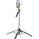 Coverzone Jopree Y26 | Bluetooth Uzaktan Kumandalı 180 cm Uzatılabilir Tripod, Yatay ve Dikey &Ccedil;ekim İmkanı, 360&deg; D&ouml;ner Kol, K