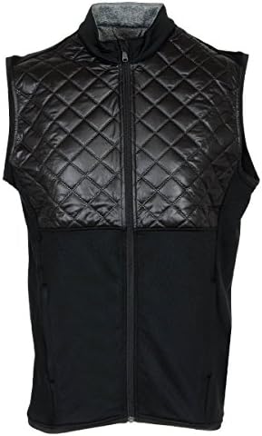 Adidas Golf 2016 Climaheat™ Prime Fill Gilet Insulated Quilted Mens Golf Thermal Vest Black XL