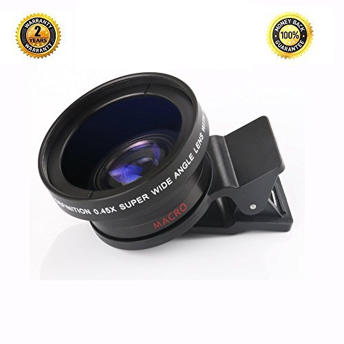Oande-2-in-1-4K-045-Super-Wide-Angle-125X-Macro-Lens-Cell-Phone-Lens-Camera-Lens-Kits-for-for-iPhone-7-6s-Plus-6s-5s-and-other-devices