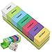Produktbild 2pcs Pill Box Organizer, abnehmbare Pillendosen, wöchentliche AM und PM Night Reminder