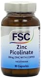 FSC 30mg Zinc Picolinate and Copper 90 Tablets