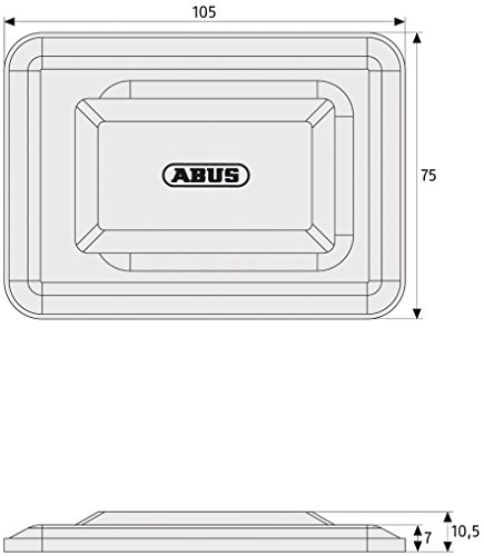 ABUS Gitterrostsicherung GS60 SB, 46315 - 5