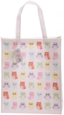 &amp; Owl Owl Design Shopping Bag