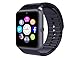 Produktbild YuanGuo Smart Watch Bluetooth Smartwatch YG8 Uhr Intelligente Armbanduhr Tracker Armband Sport Uhr Telefon/Kamera/Schrittzähler/Schlafanalyse für Android Smartphone Samsung HTC Sony LG iPhone (Schwarz)