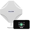 Falcon EVO LTE Router Mobile 5G, Mobile Broadband Internet System, 5G-capable MiMo Window Antenna for Motorhomes and Caravans with 1800Mbps Mobile CAT22 WiFi Router Portable WiFi Wifi booster