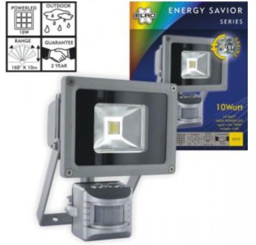 Elro ES10 Hochleistungs LED Scheinwerfer mit Bewegungsmelder - 2