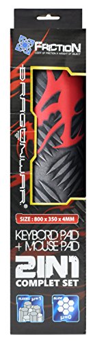 Fricton Gp-003 Gaming-Matte Von Dragon War/Stärke: 4 Mm/Seiden-Finish für präzises Tracking, Gummiunterseite, waschbar, Komfortabel, Stabil - 4