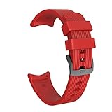 Happy Event Sport Silica Gel Soft Ersatz Uhrenarmband für Samsung Gear Sport L (Rot)