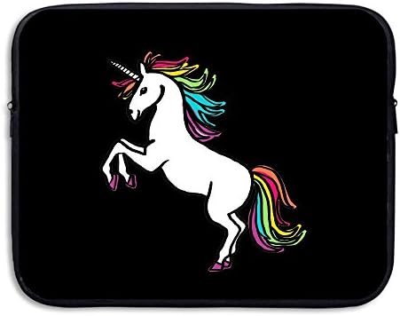 Fighwy Happy Unicorn Briefcase Handbag Case Cover For 13-15 Inch Laptop, Notebook, Macbook Air/Pro