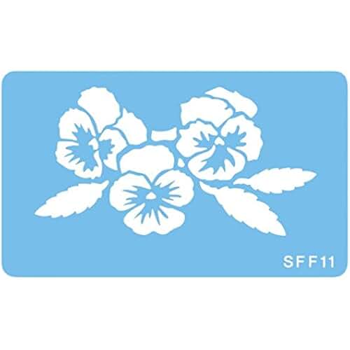 Amazon.co.uk flower stencils for painting
