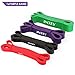 Produktbild INTEY Fitnessbänder Premium Resistance Band Gymnastikband aus Naturlatex Widerstandsbänder als Widerstand und Unterstützung für Klimmzughilfe mit Übungsanleitung