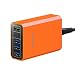 Produktbild Lumsing Quick Charge 3.0 36W 4 Port USB Ladegerät Desktop Ladeadapter für Galaxy S7 / S6 / Edge / Plus, Note 5 / 4 und Smart Ports für iPhone 7 / 6s / Plus, iPad Pro / Air 2 / mini, LG, Nexus, HTC & mehr (Orange)