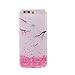 Produktbild Huawei P10 Hülle, Chreey Glitzer Handyhülle Niedlich Mode Süß Temperament Muster Weiche TPU Silikonhülle Skin Case Ultra Dünn Kratzfest Hülle Backcover [Plum Blume]