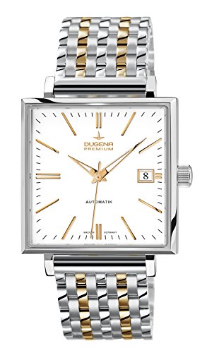 Dugena Herren-Armbanduhr FESTA Quadra Automatik Analog Automatik Edelstahl 7090321 Dugena Herren-Armbanduhr FESTA Quadra Automatik Analog Automatik Edelstahl 7090321