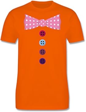 Anlässe Kind - Clown Kostüm rosa Fliege - Kinder T-Shirt