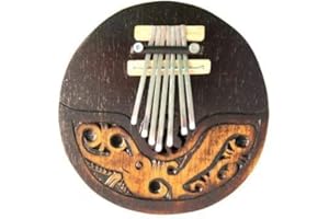 JUSNOVA Asia Design - Kalimba, strumento a percussione, con cassa di risonanza in cocco