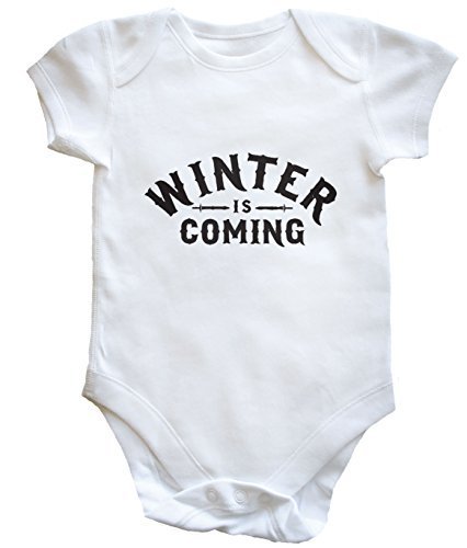 HippoWarehouse WINTER IS COMING baby vest boys girls