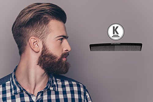 K-Pro Carbon Kamm – Haarkamm Antistatisch – für Damen und Herren - 6