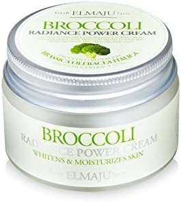 Ladykin Korean Skin Care Elmaju Broccoli Radiance Power Cream - Excellent Moisturizing and Brightening effects! - 1.69 fl oz. Kbeauty