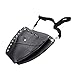 Anself Leather Barber Scissor Hairdressing Holster Pouch Holder Case with Waist Shoulder Belt Rivet Clips Bag