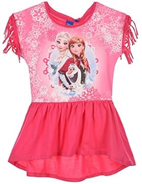 Disney - Abito Frozen : Il regno di ghiaccio - 4 ANS, Fushia