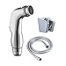KES Toilet Hand Held Bidet Shattaf Cloth Diaper Sprayer with Extra Long Hose and Bracket Holder Polished Chrome, LP922